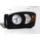 Dodge Ram 2006-2008 Black Euro Headlights