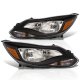 Ford Focus 2012-2014 Headlights Black Housings