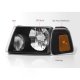 Ford Ranger 2001-2011 Black Headlights Corner Lights