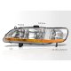 Honda Accord 1998-2002 Headlights
