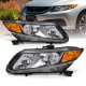 Honda Civic 2012-2015 Headlights Black
