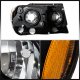 Jeep Grand Cherokee 1999-2004 Headlights Black