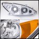 Toyota Camry 2005-2006 Chrome Headlights