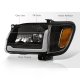 Toyota Tacoma 2001-2004 Black LED DRL Headlights and Fog Lights