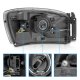 Dodge Ram 2006-2008 Black Headlights LED DRL Switchback Signals