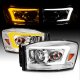 Dodge Ram 2006-2008 Headlights LED DRL Switchback Signals