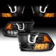Dodge Ram 3500 2010-2018 Black Projector Headlights LED DRL A2