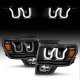 Ford F150 2009-2014 Black Projector Headlights LED DRL Switchback A3