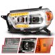 Toyota 4Runner 2010-2013 Projector Headlights LED DRL Sequential Signals