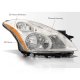 Nissan Altima Sedan 2010-2012 Halogen Headlights