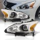 Nissan Altima Sedan 2013-2015 Halogen Projector Headlights
