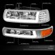 Chevy Tahoe 2000-2006 LED DRL Headlights Bumper Lights LED Signal Lights