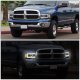 Dodge Ram 3500 2003-2005 Black Projector Headlights LED DRL Signals N5