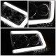 Ford F150 2009-2014 Smoked Projector Headlights LED DRL N2