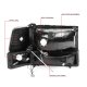 Ford F350 1992-1996 Black LED DRL Headlights Set