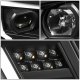 Nissan Titan XD S 2016-2022 Black Dual Low Beam Projector Headlights LED DRL Signals