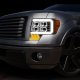 Ford F150 2009-2014 LED Projector Headlights Quad Halo DRL Signals