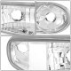 GMC Yukon Denali 2001-2006 Headlights Set LED DRL N2