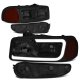GMC Sierra Denali 2002-2007 Smoked Headlights Set LED DRL N2