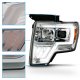 Ford F150 2009-2014 Projector Headlights LED DRL Switchback A6