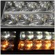 Chevy Suburban 2007-2014 Black Headlights LED DRL Signals