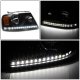 Lincoln Mark LT 2006-2008 Black Headlights LED Lights