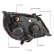 Chevy Equinox 2016-2017 Black Projector Headlights
