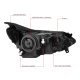 Chevy Equinox 2018-2021 Black Projector Headlights LED DRL