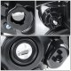 Ford Focus 2008-2011 Black Headlights