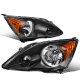 Honda CRV 2007-2011 Headlights Black Housing