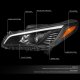 Hyundai Sonata 2015-2017 Black Projector Headlights LED DRL