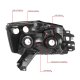 Nissan Titan 2004-2015 Black Euro Headlights