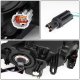 Nissan Rogue 2014-2016 Black Headlights LED DRL