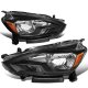 Nissan Sentra 2016-2019 Black Headlights