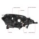 Nissan Sentra 2016-2019 Black Headlights