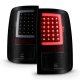 Dodge Ram 3500 2013-2018 Black Smoked Neon LED Tail Lights