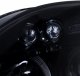 Mitsubishi Eclipse 2006-2012 Smoked Halo Projector Headlights with LED