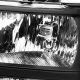GMC Sierra 3500HD 2007-2014 Black Headlights