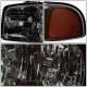 GMC Sierra 1500HD 2001-2007 Smoked Headlights