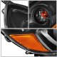 Subaru Legacy 2010-2014 Black Facelifted Projector Headlights