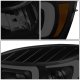 Dodge Ram 3500 2006-2009 Black Smoked Projector Headlights LED DRL Signals N2
