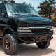 Chevy Express Van 2003-2023 Black Smoked Headlights