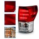 Toyota Tundra 2007-2013 LED Tail Lights Red and Clear