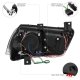 Dodge Charger 2011-2014 Black HID Projector Headlights LED DRL