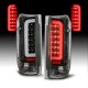 Ford F150 1989-1996 Black Tube LED Tail Lights