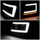 Chevy Tahoe 2007-2014 Black Smoked Projector Headlights LED DRL Signals N5