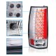 Chevy Tahoe 2007-2014 Chrome LED Tail Lights