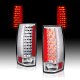 Chevy Tahoe 2007-2014 Chrome LED Tail Lights