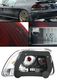 Honda Del Sol 1993-1997 Red and Smoked Tail Lights