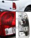 Ford F250 Super Duty 1999-2007 Red and Clear Tail Lights